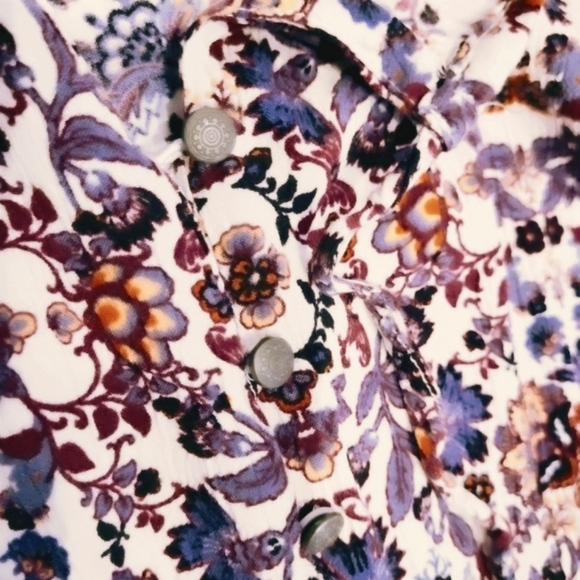 American Eagle Shorts Jumpsuit Keyhole Buttons Size XXS, but Fits Like Small - Picture 5 of 16